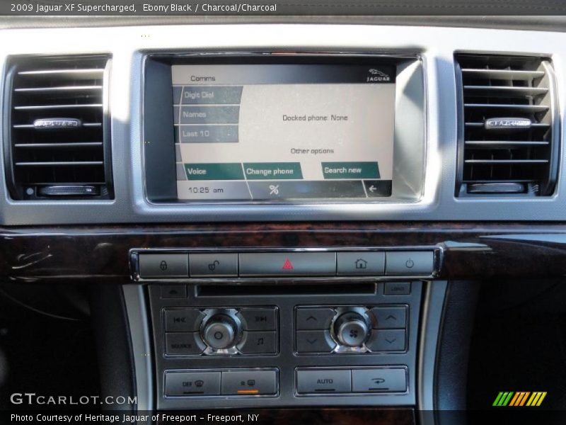 Ebony Black / Charcoal/Charcoal 2009 Jaguar XF Supercharged