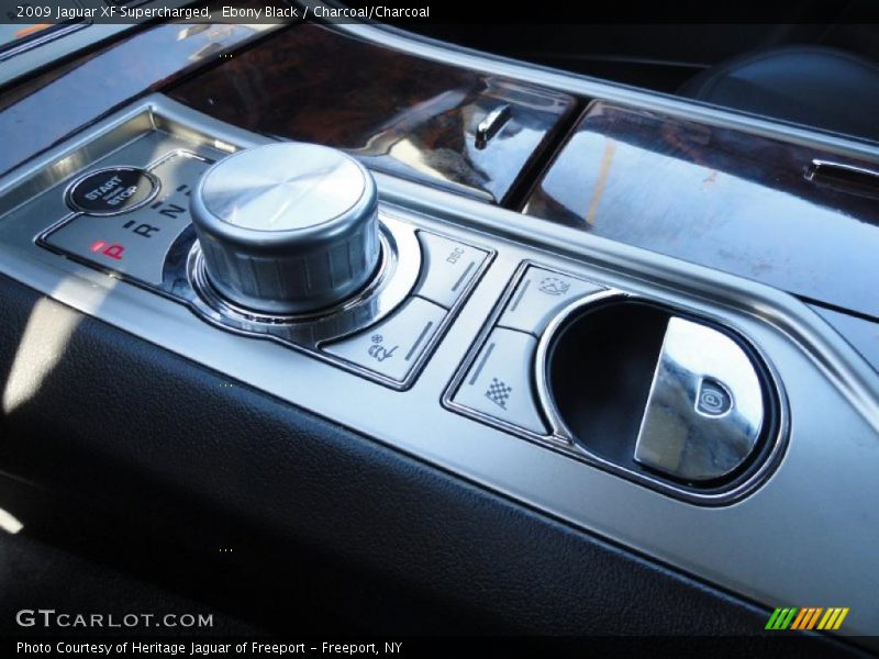 Ebony Black / Charcoal/Charcoal 2009 Jaguar XF Supercharged