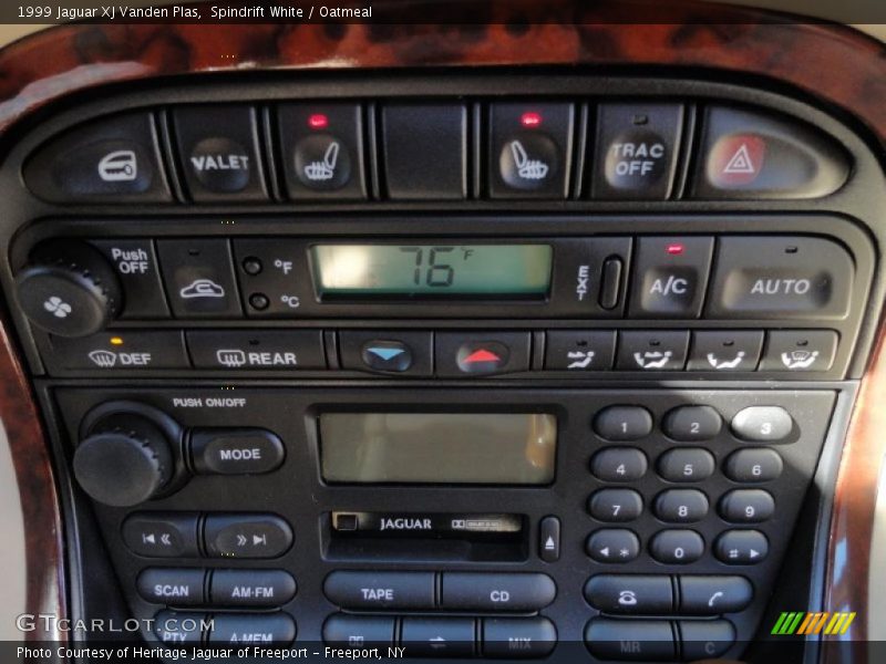 Controls of 1999 XJ Vanden Plas