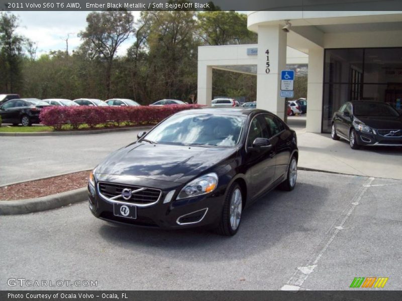Front 3/4 View of 2011 S60 T6 AWD
