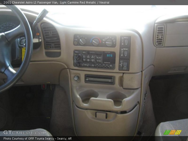 Controls of 2001 Astro LS Passenger Van
