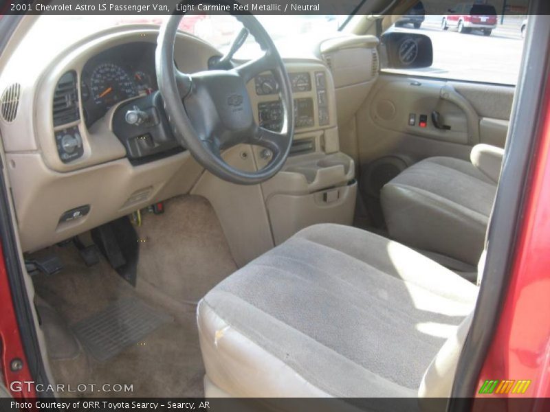 Neutral Interior - 2001 Astro LS Passenger Van 