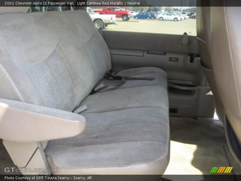 Light Carmine Red Metallic / Neutral 2001 Chevrolet Astro LS Passenger Van
