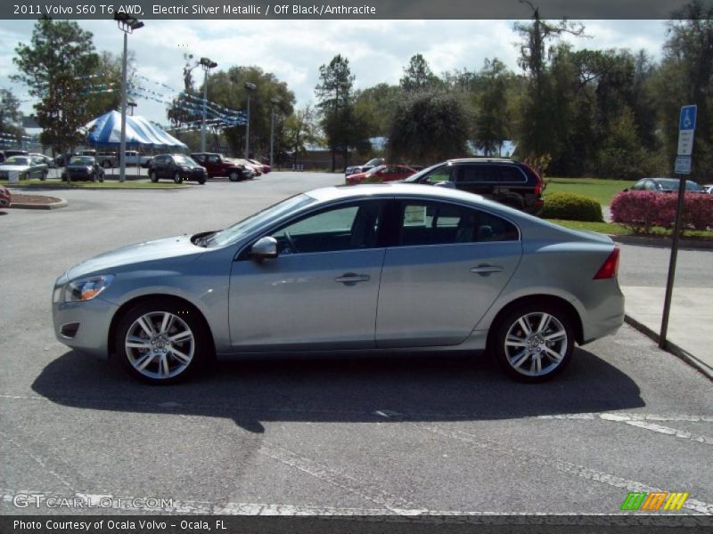  2011 S60 T6 AWD Electric Silver Metallic