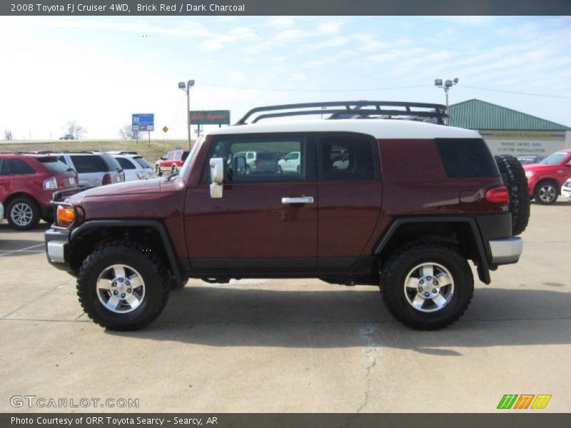 Brick Red / Dark Charcoal 2008 Toyota FJ Cruiser 4WD