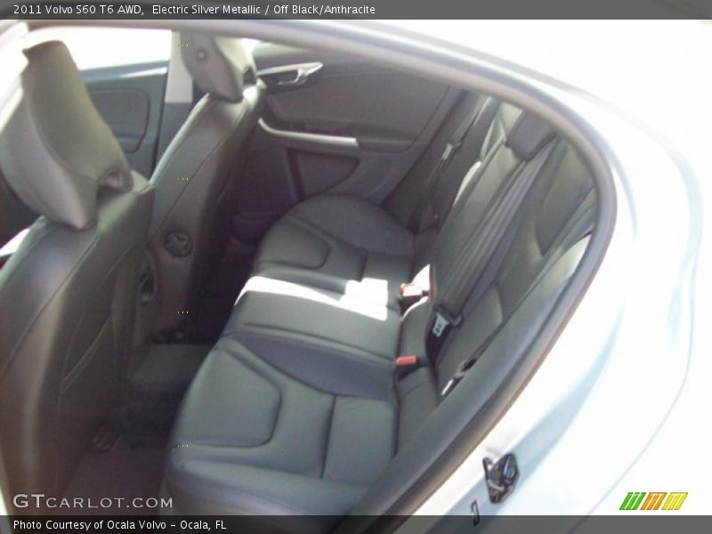  2011 S60 T6 AWD Off Black/Anthracite Interior