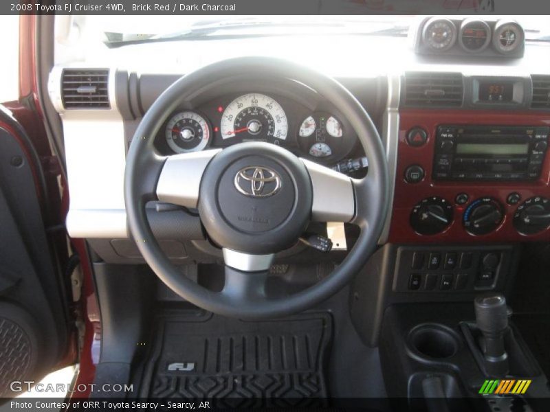 Brick Red / Dark Charcoal 2008 Toyota FJ Cruiser 4WD