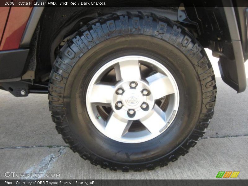 Brick Red / Dark Charcoal 2008 Toyota FJ Cruiser 4WD