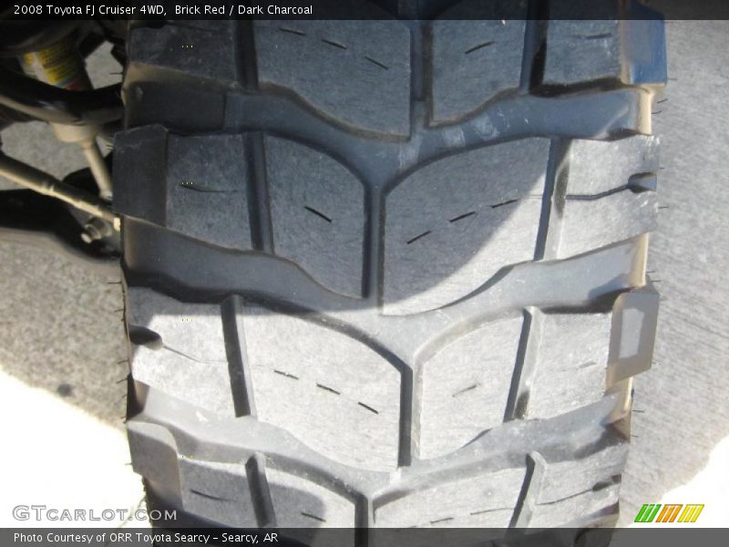 Brick Red / Dark Charcoal 2008 Toyota FJ Cruiser 4WD