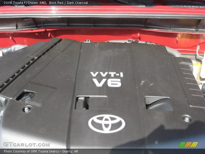 Brick Red / Dark Charcoal 2008 Toyota FJ Cruiser 4WD