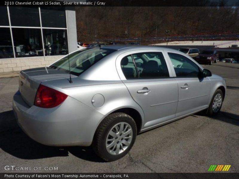 Silver Ice Metallic / Gray 2010 Chevrolet Cobalt LS Sedan