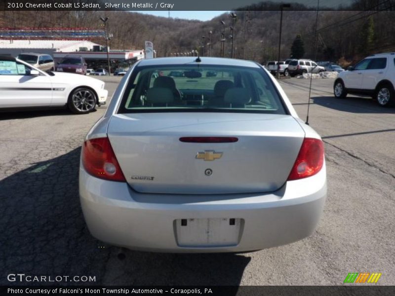 Silver Ice Metallic / Gray 2010 Chevrolet Cobalt LS Sedan
