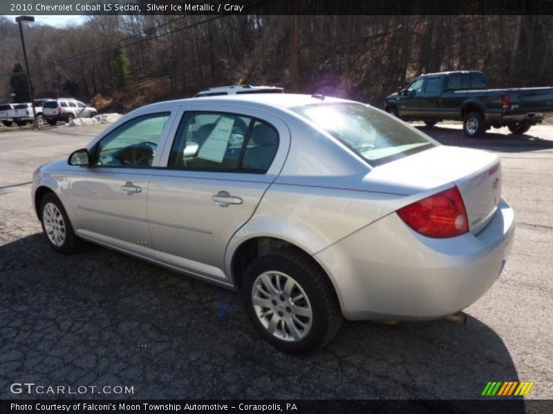 Silver Ice Metallic / Gray 2010 Chevrolet Cobalt LS Sedan