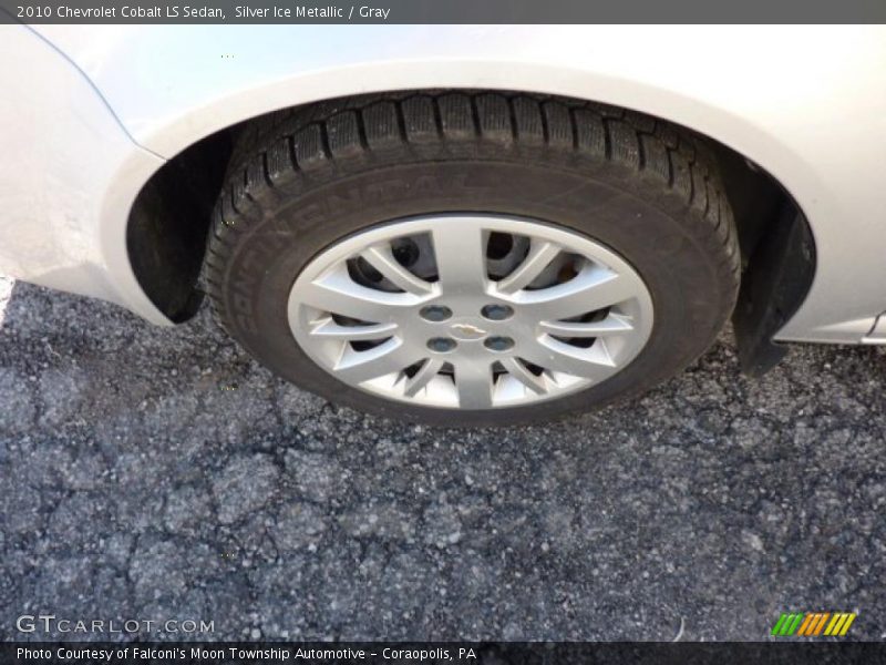 Silver Ice Metallic / Gray 2010 Chevrolet Cobalt LS Sedan