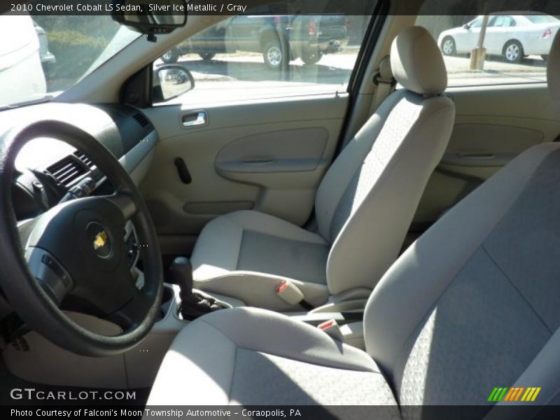 Silver Ice Metallic / Gray 2010 Chevrolet Cobalt LS Sedan
