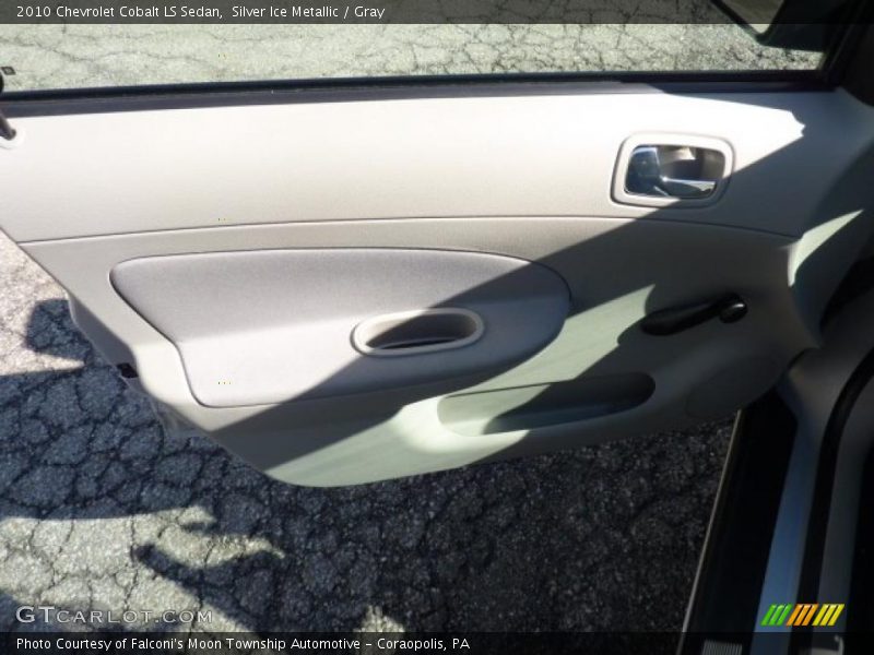 Silver Ice Metallic / Gray 2010 Chevrolet Cobalt LS Sedan
