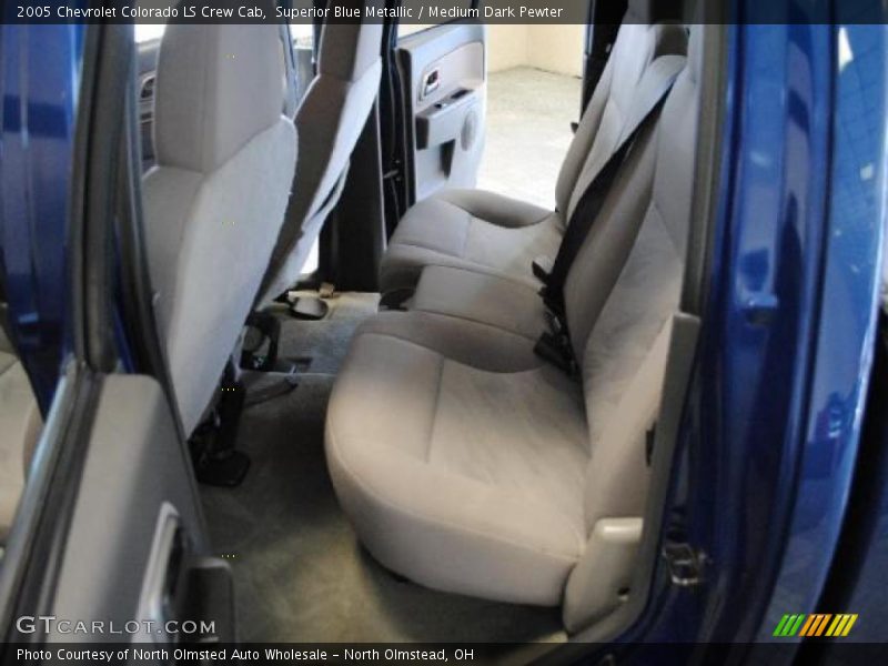 Superior Blue Metallic / Medium Dark Pewter 2005 Chevrolet Colorado LS Crew Cab