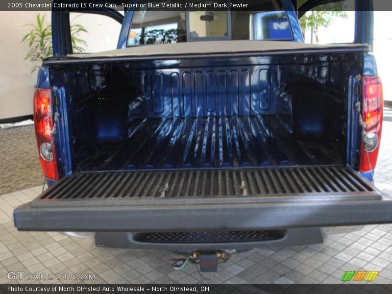 Superior Blue Metallic / Medium Dark Pewter 2005 Chevrolet Colorado LS Crew Cab