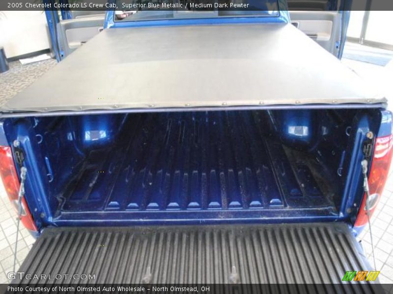 Superior Blue Metallic / Medium Dark Pewter 2005 Chevrolet Colorado LS Crew Cab