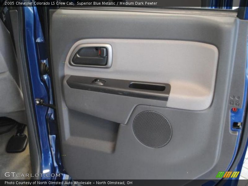 Superior Blue Metallic / Medium Dark Pewter 2005 Chevrolet Colorado LS Crew Cab