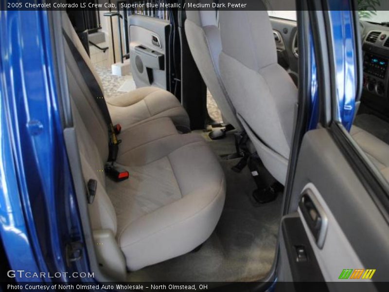 Superior Blue Metallic / Medium Dark Pewter 2005 Chevrolet Colorado LS Crew Cab