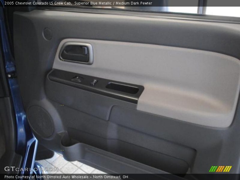 Superior Blue Metallic / Medium Dark Pewter 2005 Chevrolet Colorado LS Crew Cab