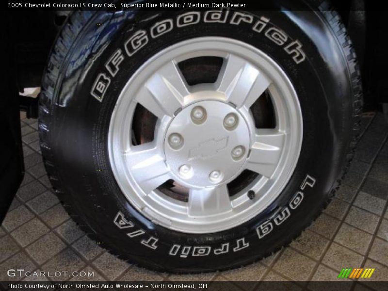 Superior Blue Metallic / Medium Dark Pewter 2005 Chevrolet Colorado LS Crew Cab