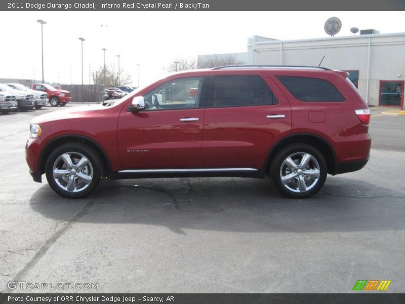  2011 Durango Citadel Inferno Red Crystal Pearl
