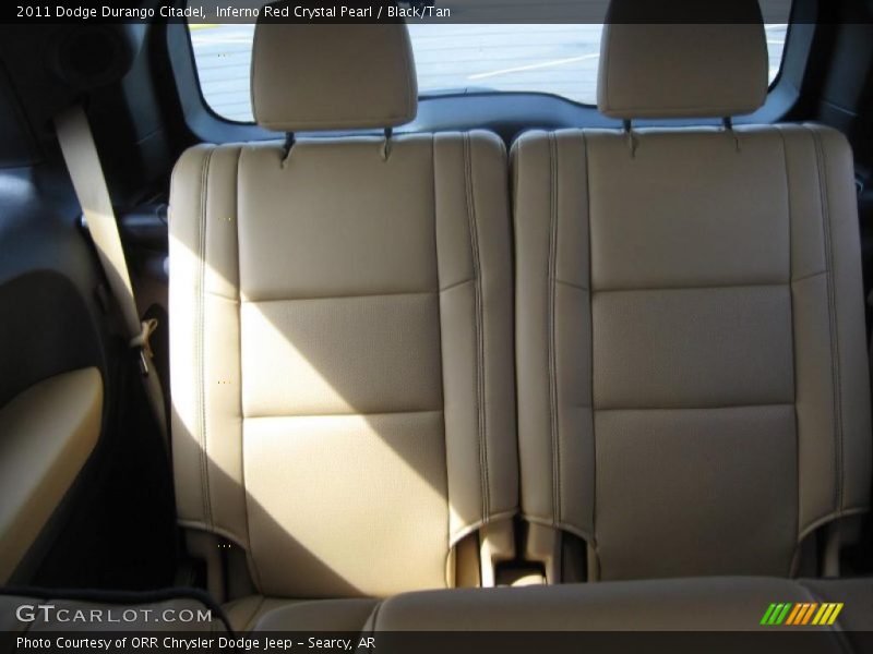 Inferno Red Crystal Pearl / Black/Tan 2011 Dodge Durango Citadel