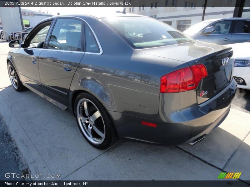Dolphin Grey Metallic / Silver/Black 2005 Audi S4 4.2 quattro Sedan