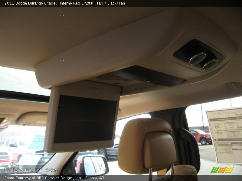 Inferno Red Crystal Pearl / Black/Tan 2011 Dodge Durango Citadel