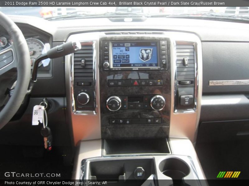 Controls of 2011 Ram 2500 HD Laramie Longhorn Crew Cab 4x4