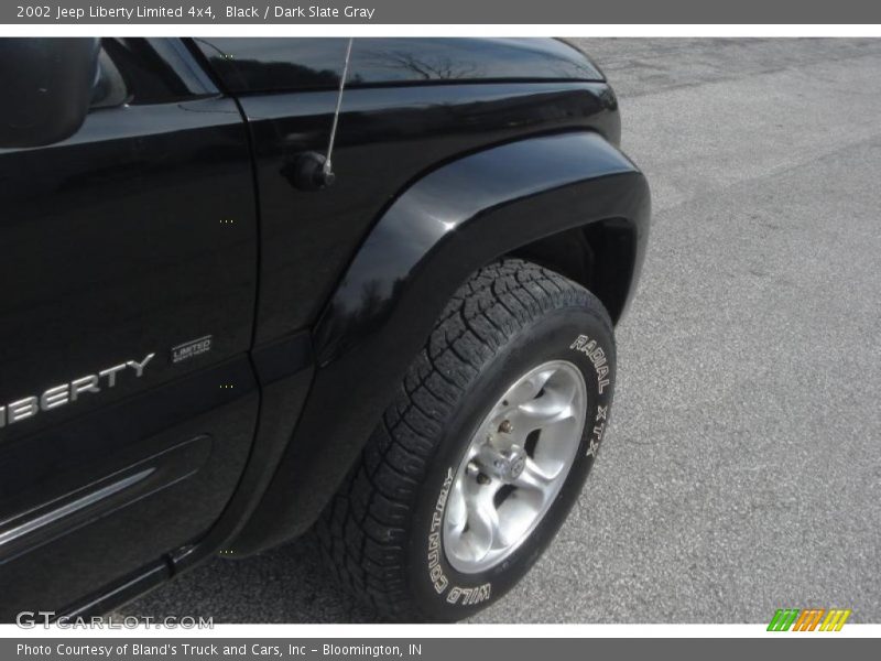 Black / Dark Slate Gray 2002 Jeep Liberty Limited 4x4