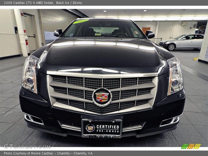 Black Ice / Ebony 2009 Cadillac CTS 4 AWD Sedan