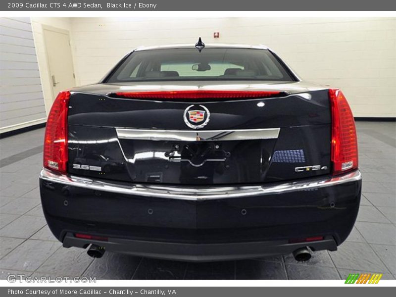 Black Ice / Ebony 2009 Cadillac CTS 4 AWD Sedan