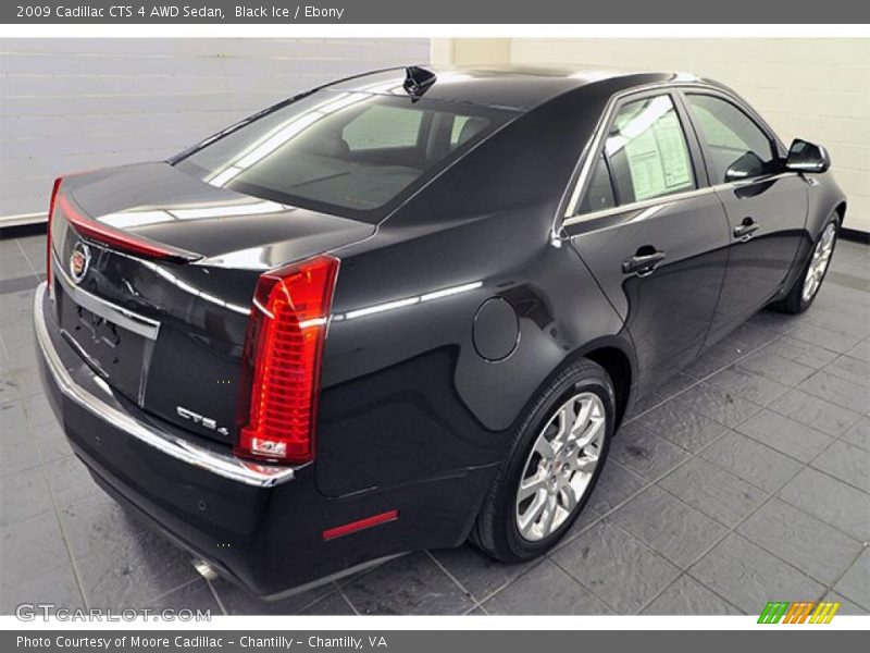 Black Ice / Ebony 2009 Cadillac CTS 4 AWD Sedan