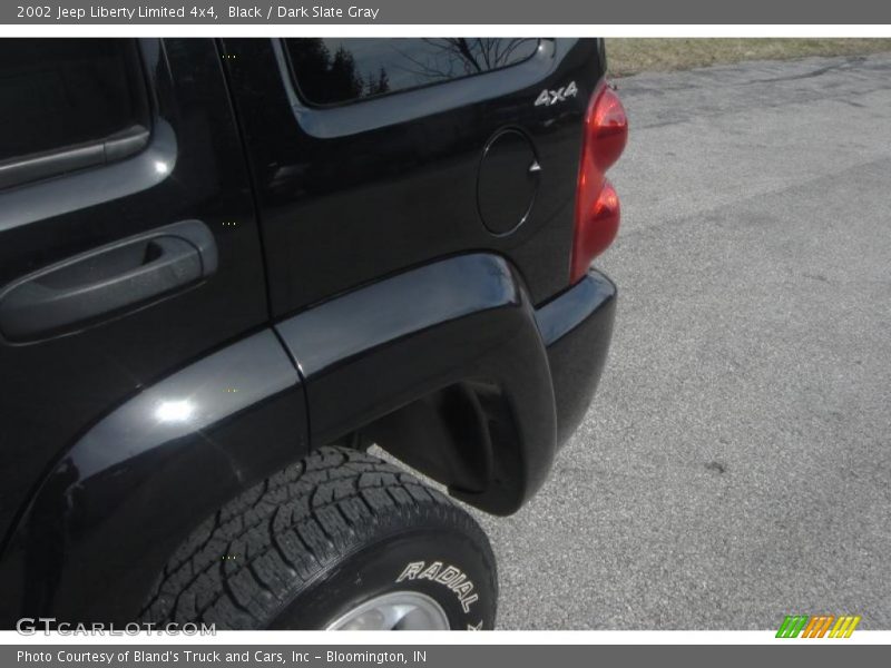 Black / Dark Slate Gray 2002 Jeep Liberty Limited 4x4