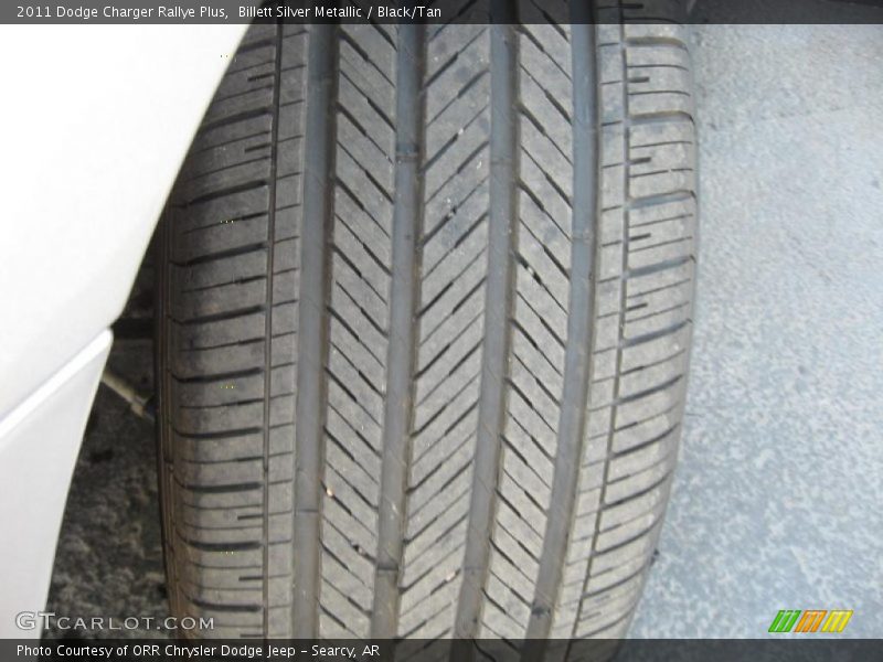 Billett Silver Metallic / Black/Tan 2011 Dodge Charger Rallye Plus