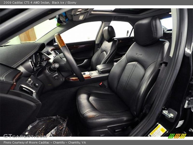 Black Ice / Ebony 2009 Cadillac CTS 4 AWD Sedan