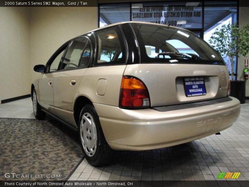 Gold / Tan 2000 Saturn S Series SW2 Wagon