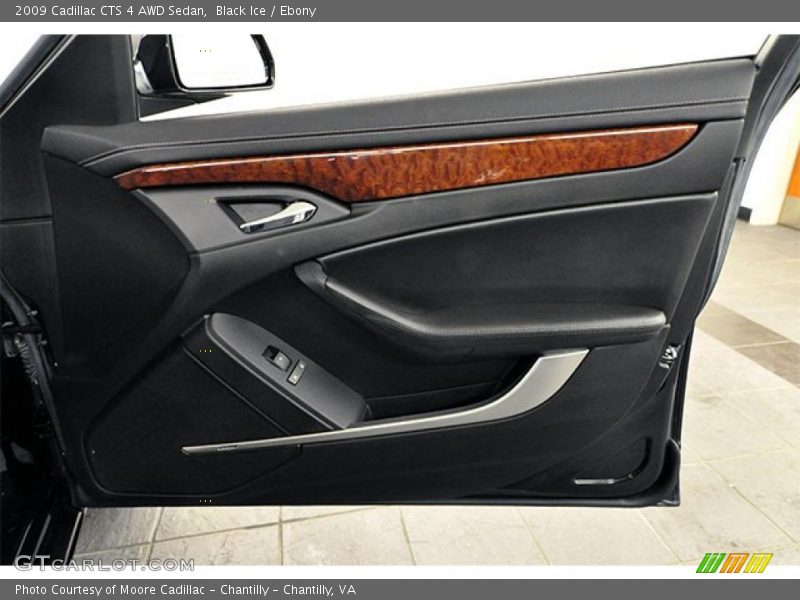 Black Ice / Ebony 2009 Cadillac CTS 4 AWD Sedan