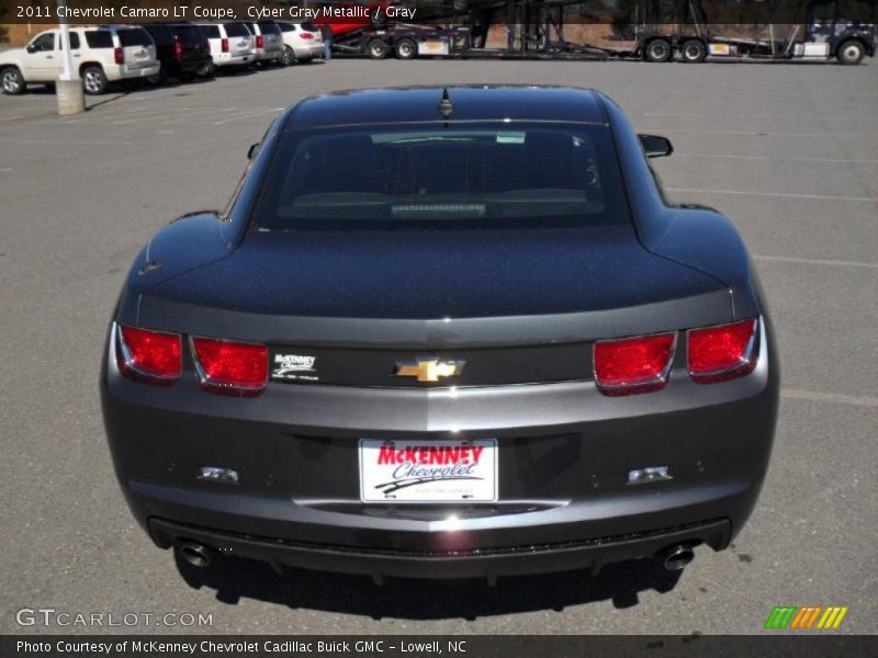 Cyber Gray Metallic / Gray 2011 Chevrolet Camaro LT Coupe