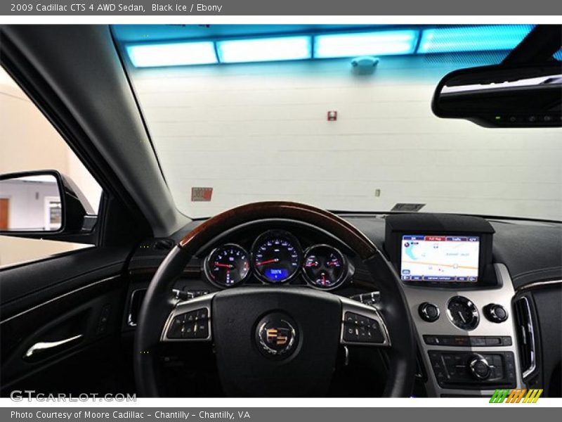 Black Ice / Ebony 2009 Cadillac CTS 4 AWD Sedan