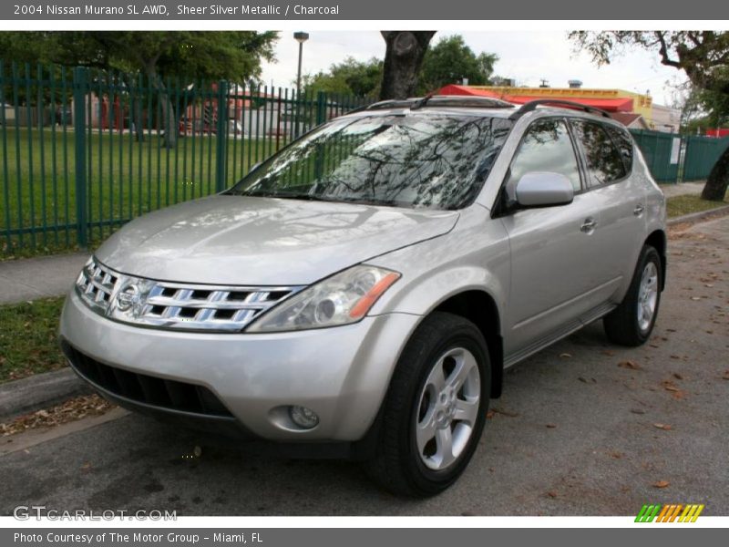 Sheer Silver Metallic / Charcoal 2004 Nissan Murano SL AWD