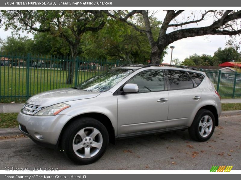 Sheer Silver Metallic / Charcoal 2004 Nissan Murano SL AWD