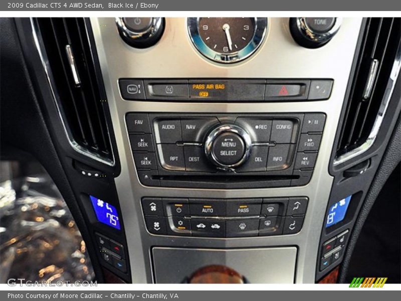 Black Ice / Ebony 2009 Cadillac CTS 4 AWD Sedan