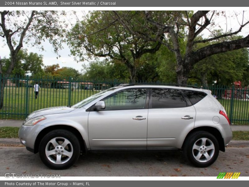 Sheer Silver Metallic / Charcoal 2004 Nissan Murano SL AWD