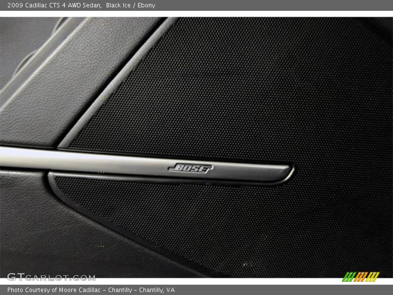 Black Ice / Ebony 2009 Cadillac CTS 4 AWD Sedan