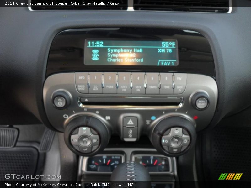 Cyber Gray Metallic / Gray 2011 Chevrolet Camaro LT Coupe