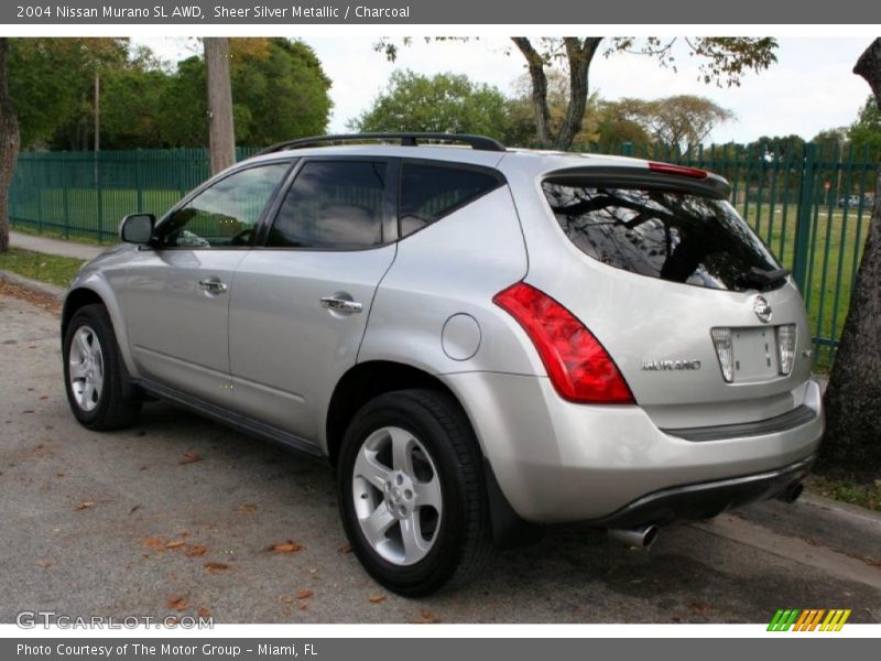 Sheer Silver Metallic / Charcoal 2004 Nissan Murano SL AWD